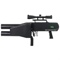 108H 8-Band Portable Anti-Drone Jammer Gun - 200W High-Power UAV Suppression System