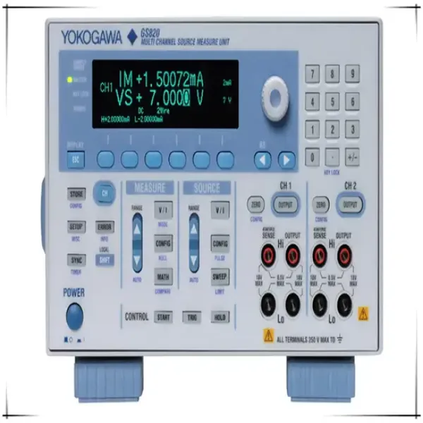 YOKOGAWA GS820 Current and voltage source measuring instrument Yokogawa GS820 signal source