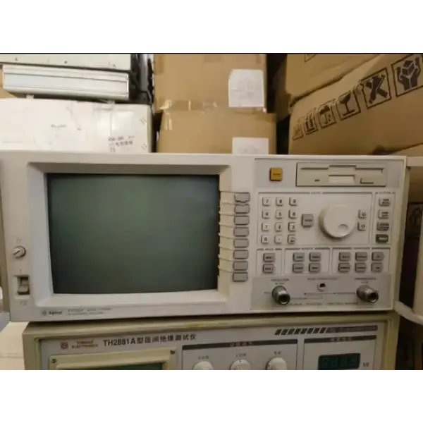 Agilent 8712ET RF Network Analyzer, frequency range: 300 kHz to 1.3 GHz