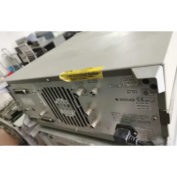 Agilent E5100B high-speed network analyzers, frequency range from 10 kHz to 300 MHz