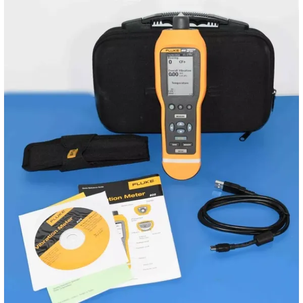 Fluke 805 Vibration Meter with Large High Resolution Screen, 1000 Hz Frequency