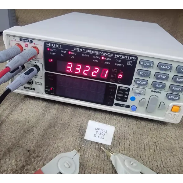 HiTester Hioki 3541 Resistance Meter | High-Precision Low Resistance ...