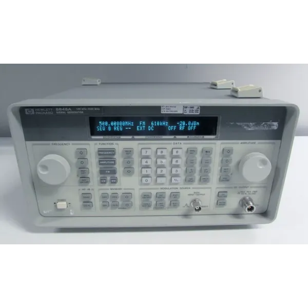 HP/Agilent/Keysight 8648A Synthetic RF Signal Generator, 100 kHz to 1 GHz