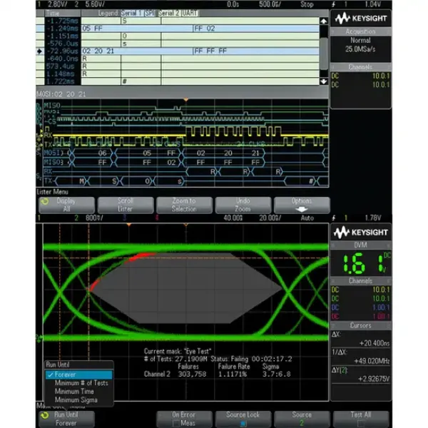 Keysight DSOX3014A InfiniiVision 3000X Series Digital Oscilloscope