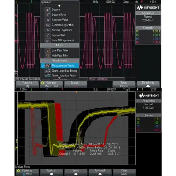 Keysight DSOX3014T InfiniiVision 3000G X-Series Digital Oscilloscope