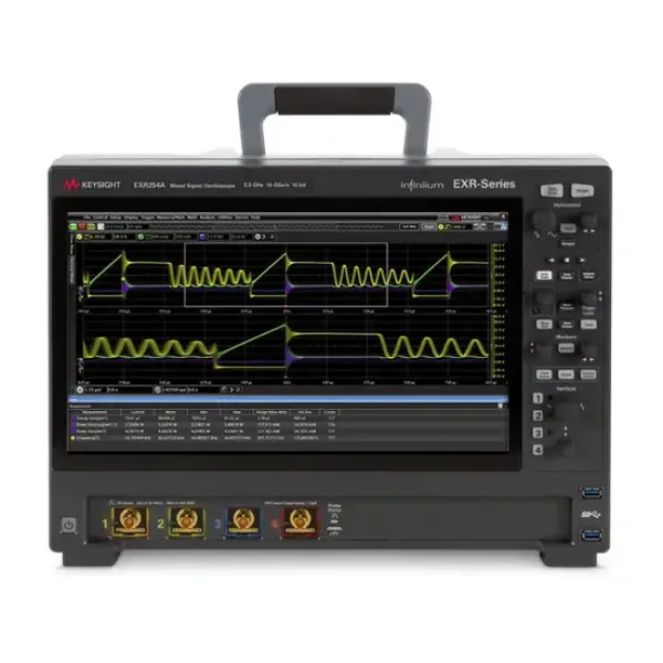 Keysight EXR254A Infiniium EXR Series Oscilloscope: 2.5 GHz, 4 Channels
