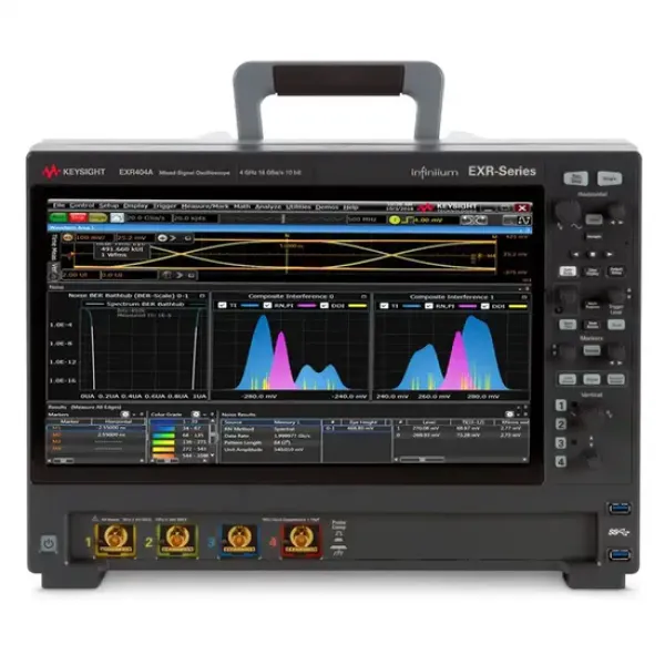 Keysight EXR404A Infiniium EXR Series Oscilloscope: 4 GHz, 4 Channels