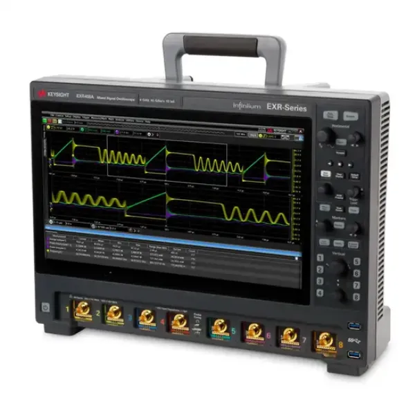 Keysight EXR408A Infiniium EXR Series Oscilloscope: 4 GHz, 8 Channels