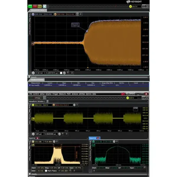 Keysight MSOS104A High Definition Oscilloscope: 1 GHz, 4 analog plus 16 digital channels