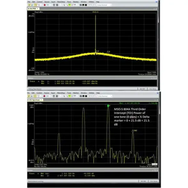 Keysight MSOS104A High Definition Oscilloscope: 1 GHz, 4 analog plus 16 digital channels