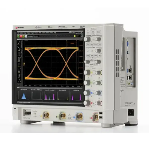 Keysight MSOS104A High Definition Oscilloscope: 1 GHz, 4 analog plus 16 digital channels