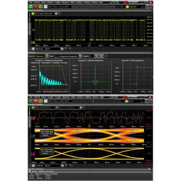 Keysight MSOS404A High Definition Oscilloscope: 4 GHz, 4 analog plus 16 digital channels