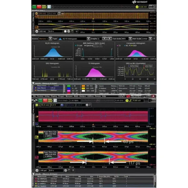 Keysight MSOS404A High Definition Oscilloscope: 4 GHz, 4 analog plus 16 digital channels