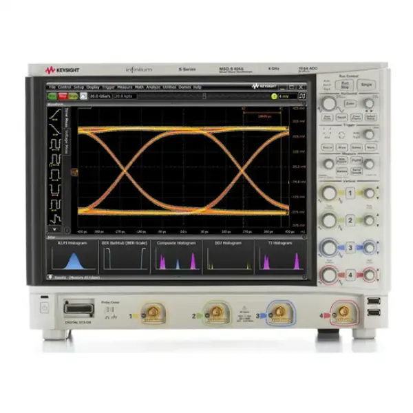 Keysight MSOS404A High Definition Oscilloscope: 4 GHz, 4 analog plus 16 digital channels
