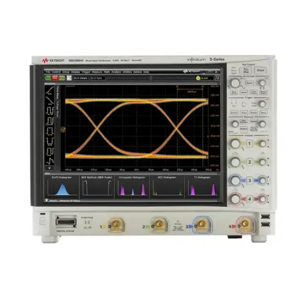Keysight MSOS804A High Definition Oscilloscope: 8 GHz, 4 analog plus 16 digital channels