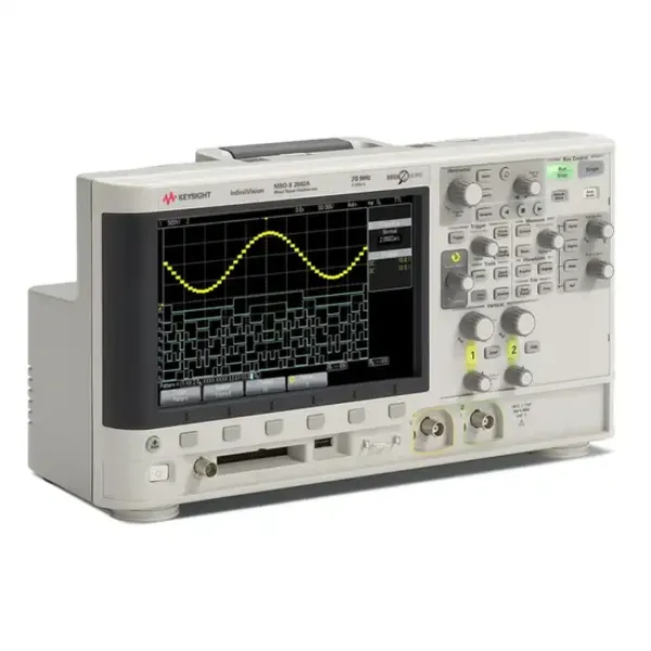 Keysight MSOX2002A Mixed Signal Oscilloscope: 70 MHz, 2 Analog and 8 Digital Channels