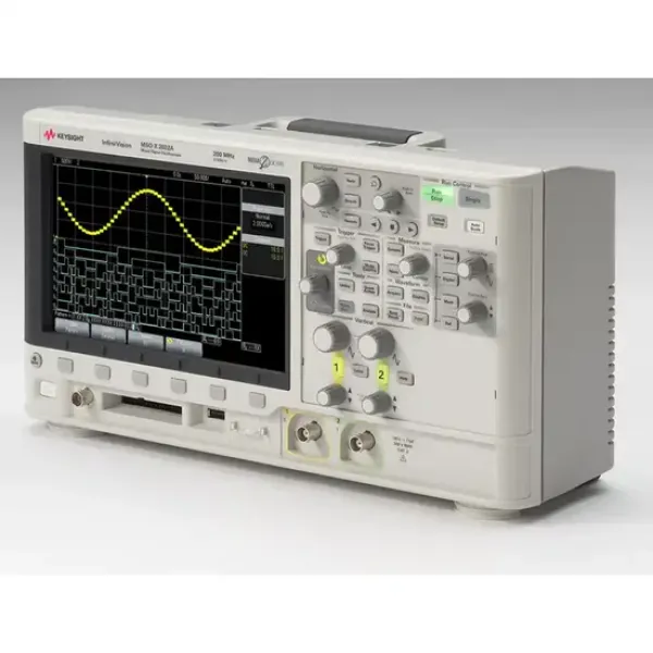 Keysight MSOX2024A Mixed Signal Oscilloscope: 200 MHz, 4 analog and 8 digital channels