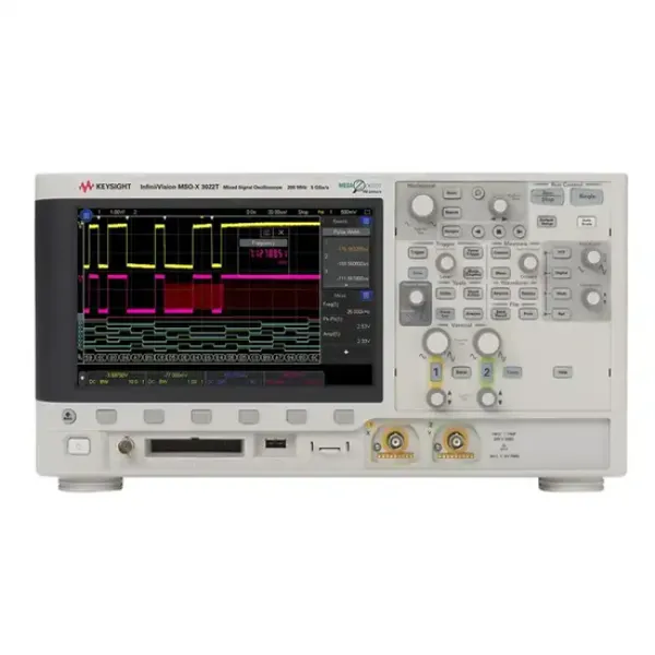 Keysight MSOX3032A Oscilloscope: 350 MHz, 2 analog and 16 digital channels