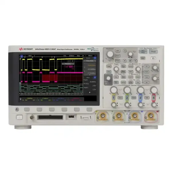 Keysight MSOX3034A Mixed Signal Oscilloscope: 350 MHz, 4 analog and 16 digital channels