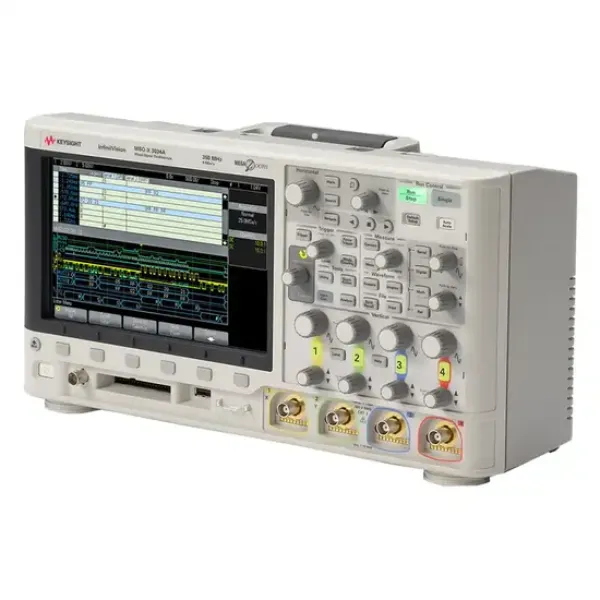 Keysight MSOX3034T Mixed Signal Oscilloscope: 350 MHz, 4 analog and 16 digital channels