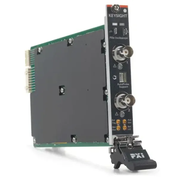 Keysight oscilloscopes models: M9241A, M9242A and M9243A are PXIe oscilloscopes