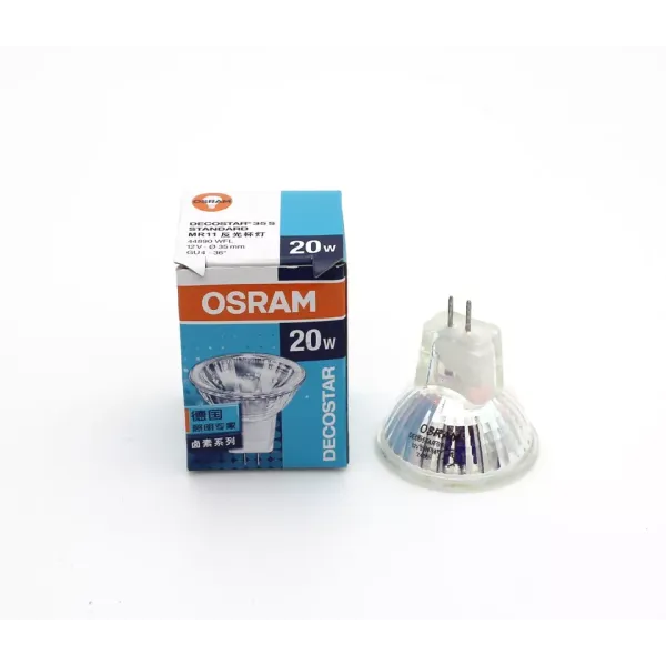 Dichroic reflector spotlight OSRAM 44890 MR11 12V20W GU4