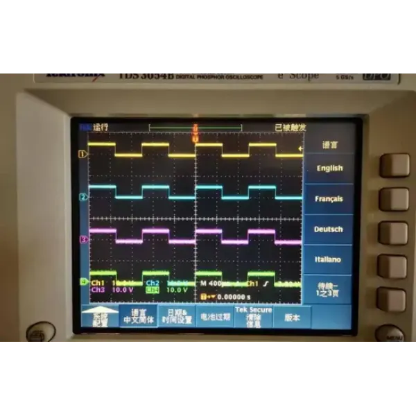 Tektronix TDS3054B 4CH DPO Oscilloscope 500MHz 5GSa
